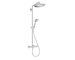 Hansgrohe Croma Select S - Sprchový set Showerpipe 280 s termostatem, EcoSmart 9 l/min, chrom 26794000