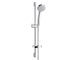 Hansgrohe Croma - Set sprchové hlavice, 9 l/min, 4 proudy, tyče 0,65 m a hadice, chrom 27776000