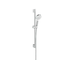 Hansgrohe Crometta - Set sprchové hlavice, tyče a hadice, Green 6 l/min, bílá/chrom 26554400
