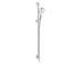Hansgrohe Crometta - Sprchová souprava 100, EcoSmart 9 l/min, sprchová tyč 90 cm, bílá/chrom 26539400