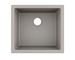 Hansgrohe Dřezy - Podstavný granitový dřez S510-U450, betonová šedá 43431380