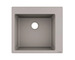 Hansgrohe Dřezy - Vestavný granitový dřez S510-F450, betonová šedá 43312380