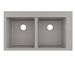 Hansgrohe Dřezy - Vestavný granitový dřez S510-F770, betonová šedá 43316380