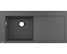 Hansgrohe Dřezy - Vestavný granitový dřez S5110-F45, kamenná šedá 43330290