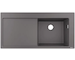 Hansgrohe Dřezy - Vestavný granitový dřez S514-F450, kamenná šedá 43314290