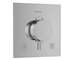 Hansgrohe Ecostat Comfort E - Termostatická baterie pod omítku, pro 2 spotřebiče, chrom 33711000