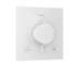 Hansgrohe Ecostat Comfort E - Termostatická baterie pod omítku, pro 2 spotřebiče, matná bílá 33716700