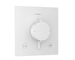 Hansgrohe Ecostat Comfort E - Termostatická baterie pod omítku, pro 2 spotřebiče, matná bílá 33716700