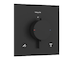 Hansgrohe Ecostat Comfort E - Termostatická baterie pod omítku, pro 2 spotřebiče, matná černá 33711670