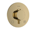 Hansgrohe Ecostat Comfort S - Termostatická baterie pod omítku, pro 2 spotřebiče, leštěný vzhled zlata 33718990