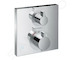 Hansgrohe Ecostat Square - Termostatická baterie pod omítku s uzavíracím ventilem, chrom 15714000
