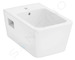 Hansgrohe EluPura Q Original - Závěsný bidet, otvor pro baterii, bílá 60284450