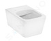 Hansgrohe EluPura Q - Závěsné WC, AquaFall, SmartClean, bílá 61116450