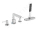 Hansgrohe Finoris - Baterie na okraj vany, 4-otvorová instalace, sBox, chrom 76444000