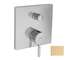Hansgrohe Finoris - Baterie pod omítku, pro 2 spotřebiče, kartáčovaný bronz 76415140