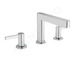Hansgrohe Finoris - Umyvadlová baterie 110, 3-otvorová instalace, s výpustí Push-Open, EcoSmart, chrom 76033000