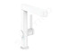 Hansgrohe Finoris - Umyvadlová baterie 230, s výpustí Push-Open a otočným výtokem, matná bílá 76060700