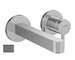 Hansgrohe Finoris - Umyvadlová baterie pod omítku, s výpustí, 2-otvorová instalace, EcoSmart, kartáčovaný černý chrom 76051340