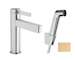 Hansgrohe Finoris - Umyvadlová baterie s výpustí Push-Open a bidetovou sprškou, EcoSmart, kartáčovaný bronz 76210140