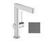 Hansgrohe Finoris - Umyvadlová baterie, s výpustí Push-Open a otočným výtokem, kartáčovaný černý chrom 76060340