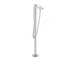 Hansgrohe Finoris - Vanová baterie do podlahy, s příslušenstvím, chrom 76445000