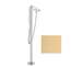 Hansgrohe Finoris - Vanová baterie do podlahy, s příslušenstvím, kartáčovaný bronz 76445140