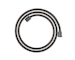 Hansgrohe Hadice - Sprchová hadice, 160 cm, kartáčovaný černý chrom 28260340