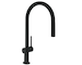 Hansgrohe M54 - Dřezová baterie Talis s výsuvnou koncovkou, matná černá 72802670