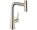 Hansgrohe M71 - Dřezová baterie M7115-H240 s výsuvnou sprškou, sBOX, vzhled nerezu 73802800