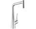 Hansgrohe M71 - Dřezová baterie M7116-H320 s výsuvnou sprškou, sBOX, chrom 73801000
