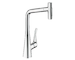 Hansgrohe M71 - Dřezová baterie M7117-H320 s výsuvnou sprškou, sBOX, chrom 73816000