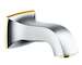 Hansgrohe Metropol Classic - Vanový výtok, chrom/zlato 13425090