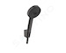 Hansgrohe Pulsify Select - Set sprchové hlavice, 3 proudy, držáku a hadice 125 cm, matná černá 24302670