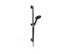 Hansgrohe Pulsify Select - Set sprchové hlavice, 3 proudy, tyče 67 cm a hadice, matná černá 24160670
