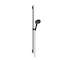 Hansgrohe Raindance Alive Select S - Set sprchové hlavice, tyče a hadice, 3 proudy, EcoSmart, kartáčovaný černý chrom 24603340