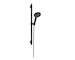 Hansgrohe Raindance Alive Select S - Set sprchové hlavice, tyče a hadice, 3 proudy, EcoSmart, matná černá 24602670
