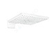 Hansgrohe Raindance E - Hlavová sprcha, 30x30 cm, EcoSmart, matná bílá 26239700