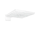 Hansgrohe Raindance E - Hlavová sprcha, 30x30 cm, EcoSmart, matná bílá 26239700