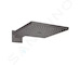 Hansgrohe Raindance E - Hlavová sprcha, 30x30 cm, kartáčovaný černý chrom 26238340