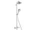 Hansgrohe Raindance S - Sprchový set Showerpipe 240 s termostatem, 3 proudy,  EcoSmart 9 l/min, chrom 27116000