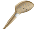 Hansgrohe Raindance Select E - Sprchová hlavice, 3 proudy, EcoSmart+, kartáčovaný bronz 28729140
