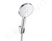 Hansgrohe Raindance Select S - Set sprchové hlavice, 3 proudy, držáku a hadice, bílá/chrom 26721400