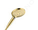 Hansgrohe Raindance Select S - Sprchová hlavice 120, 3 proudy, leštěný vzhled zlata 26530990