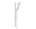 Hansgrohe Raindance Select S - Sprchová souprava 120, 3 proudy, sprchová tyč 90 cm, bílá/chrom 27648400
