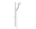 Hansgrohe Raindance Select S - Sprchová souprava 120, 3 proudy, sprchová tyč 90 cm, bílá/chrom 27648400