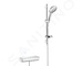 Hansgrohe Raindance Select S - Sprchový set s termostatem, 15 cm, 3 proudy, bílá/chrom 27036400