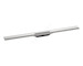 Hansgrohe RainDrain Flex - Lineární sprchový žlab s nerezovým roštem 1000, ke stěně, zkrátitelný, kartáčovaná nerez 56053800