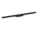 Hansgrohe RainDrain Flex - Lineární sprchový žlab s nerezovým roštem 900, do prostoru, zkrátitelný, matná černá 56045670