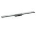 Hansgrohe RainDrain Flex - Lineární sprchový žlab s nerezovým roštem 900, ke stěně, zkrátitelný, chrom 56052000