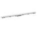 Hansgrohe RainDrain Match Plus - Sprchový žlab 120 cm, s roštem, matná bílá 56218700